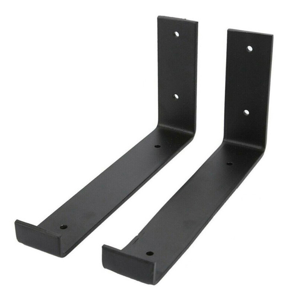 (2Pcs) Heavy Duty Floating Shelf Brackets For Wall Shelves 6424024461779