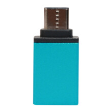 (Blue) Type-C to USB 3.0 OTG Adapter for Phones