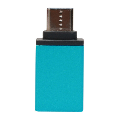 (Blue) Type-C to USB 3.0 OTG Adapter for Phones
