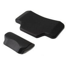 Scratch Proof Motorcycle Trunk Backrest Comfortable Self-adhesive Backrest Pad Ergonomic PU Foam Rear Top Case Cushion 45 55 65L
