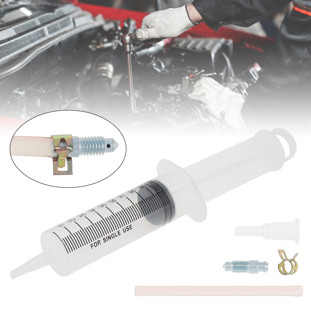 Motorcycle Brake Fluid Bleed Extractor Tool Syringe Hydraulic Disc Clutch System Brake Bleeder For Motorbikes Scooters 6935161706161