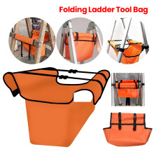Oxford Cloth Folding Ladder Tool Bag Waterproof Ladder Storage Tool Hanging Bag Multifunctional Ladder Tool Bag Ladder Accessory