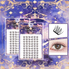 (Glues) Natural Lashes Clusters for Cosplay & Daily Use