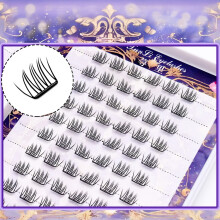 (Glues) Natural Lashes Clusters for Cosplay & Daily Use