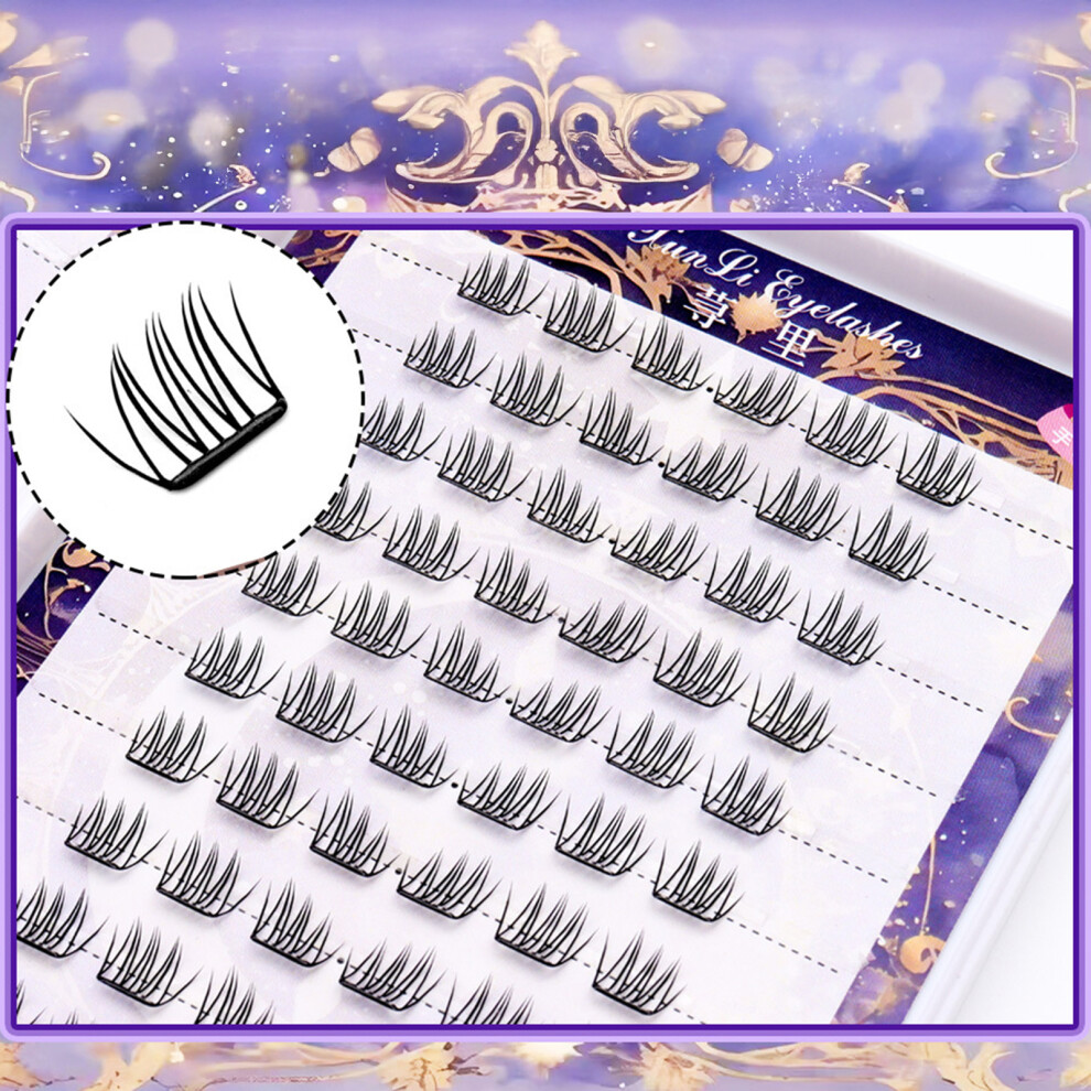 Dachuang Beauty (Glues) Natural Lashes Clusters For Cosplay & Daily Use