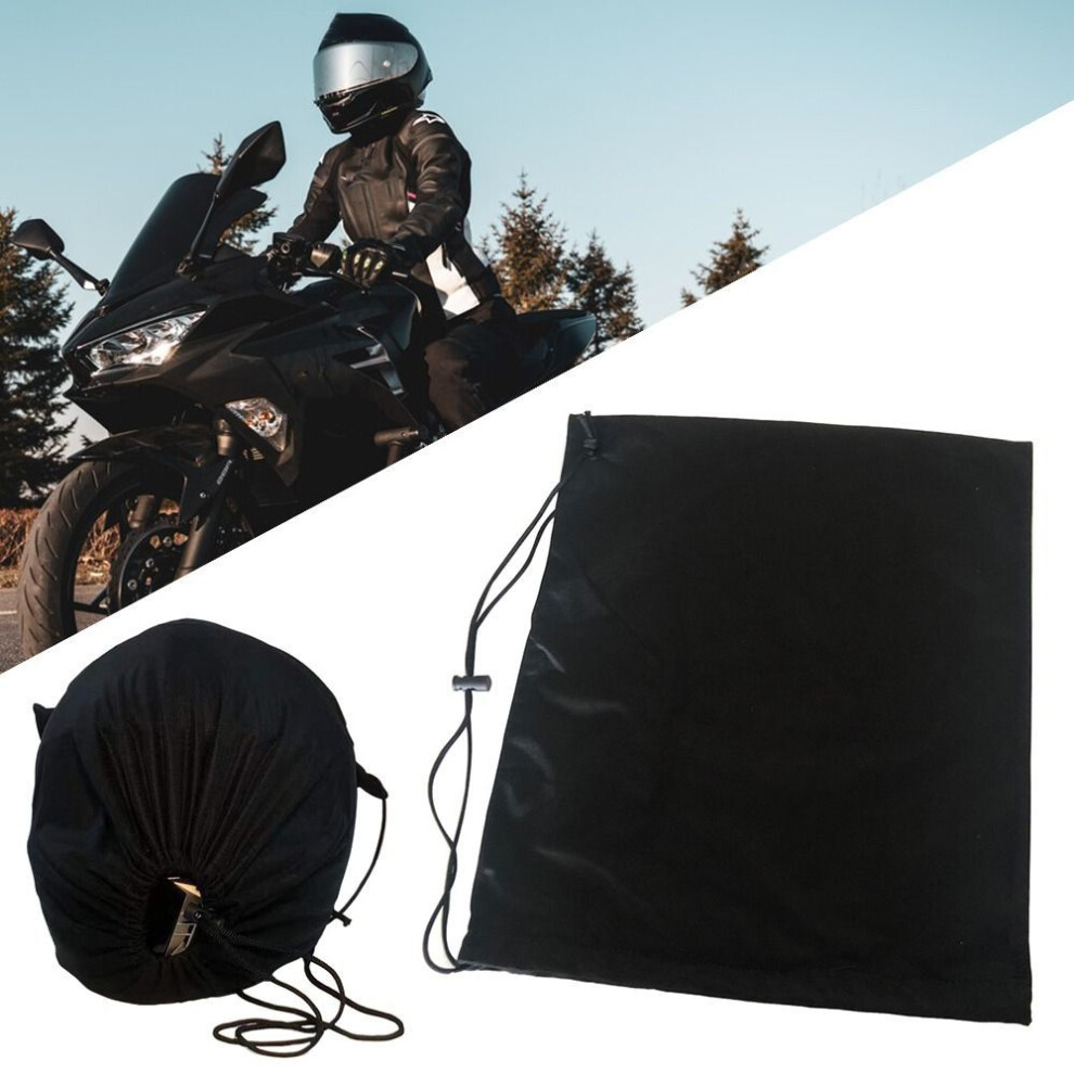 Motorcycle Helmet Storage Bag Large Capacity Drawstring Carrying Pouch Portable Electircbike Scooter Helmet Storage Bag 6935161693539
