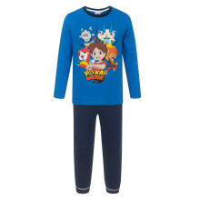 (4 Years) Yo Kai Watch Short Sleeve Short Leg Pyjama Set (Boys Blue)