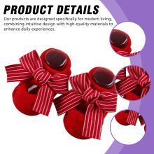 Red Bowknot Baby Girl Non-Slip Socks Gift