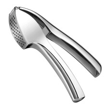 Garlic Press Super Easy To Use Garlic Mincer Tool Crush Garlic Effortlessly with Easy-Squeeze Ergonomic Handle for Fine Garlic