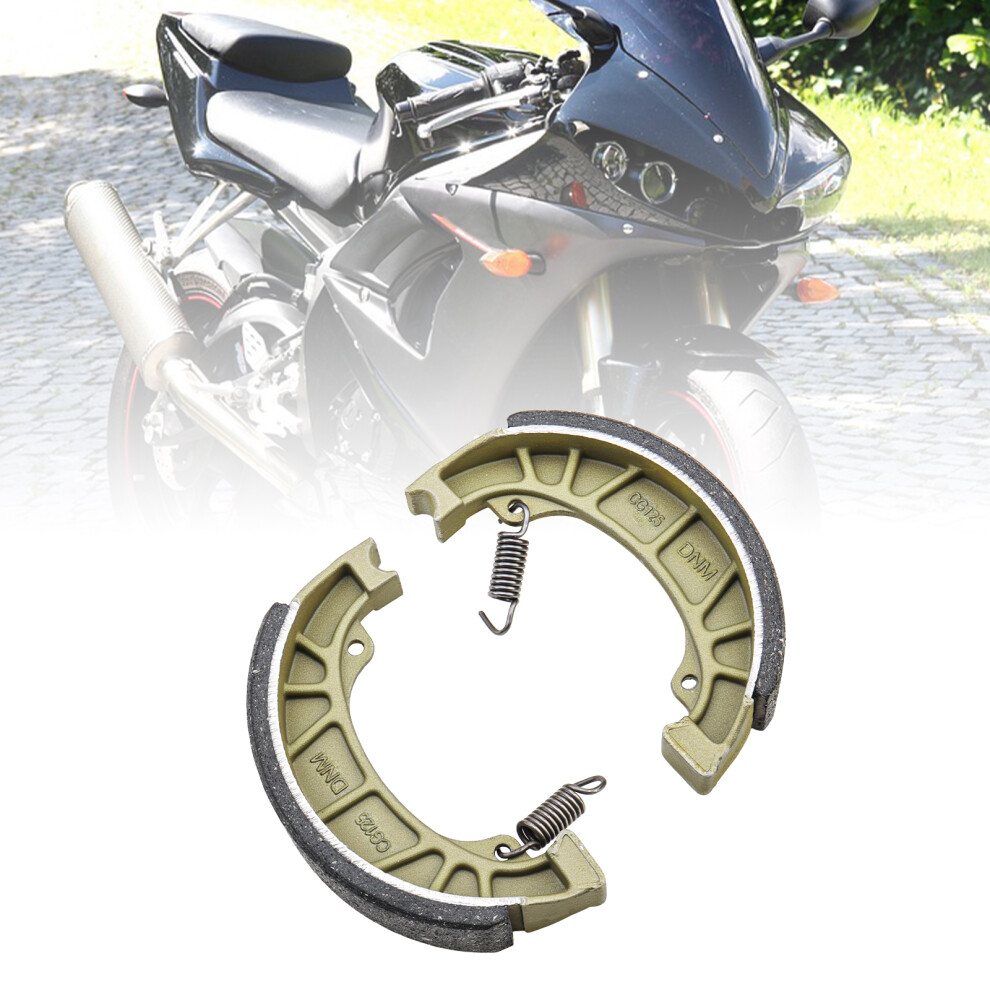 Ct200u 105Mm Front Rear Brake Drum Shoe Pad For 6.5Hp 196Cc Mb165 Mb200 Bt200x Motorsports Gy6 49Cc 50Cc Scooter Moped Atv 6935161655186