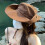 (Coffee) Breathable Drawstring Summer Bucket Hats 7