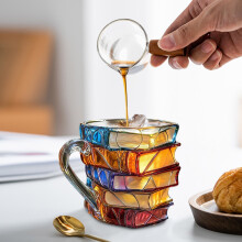 Italy Crystal Contrast Color Glass Cocktail Water Drinking Glasses Old Fashioned Whisky Cup Wine Cups Coffeeware Tea Cup