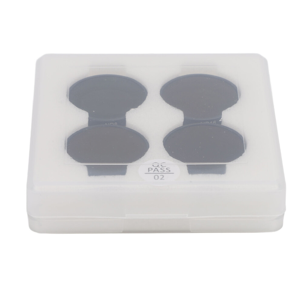 Action Camera Nd Filter Set Nd8-64 Aluminum Optical Glass With Storage Box 8171388013837