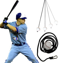 Hitting Practice Equipment Batting Swing Trainer Baseball & Softball Training Aid for Baseball and Softball