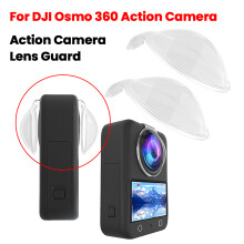 For DJI Osmo 360 Camera PC Lens Guard Wear Resist Camera Protective Cover Lightweight Anti-Scratch Lens Cap Camera Accessories