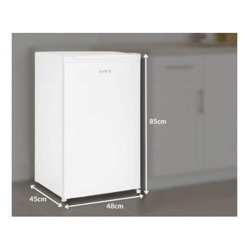 HYE 60L 48cm Under Counter Freezer -  White 2