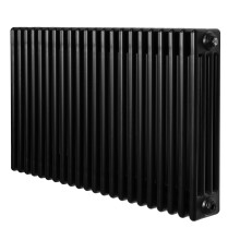 Radiador Tradicional Horizontal 4 Columnas - Negro 600x1010mm 1280W