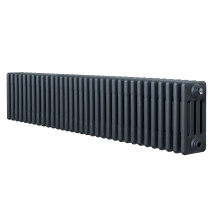 Röhrenheizkörper 4 Säulen – 300mm x 1505mm – Anthrazitgrau