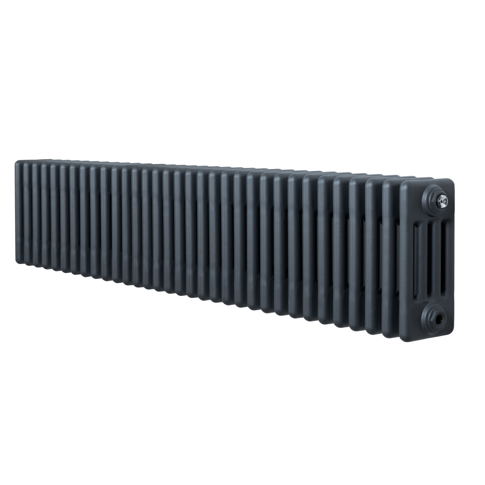 Monstershop Anthracite Traditional 4 Column Radiator - 300 X 1505Mm - Image 2