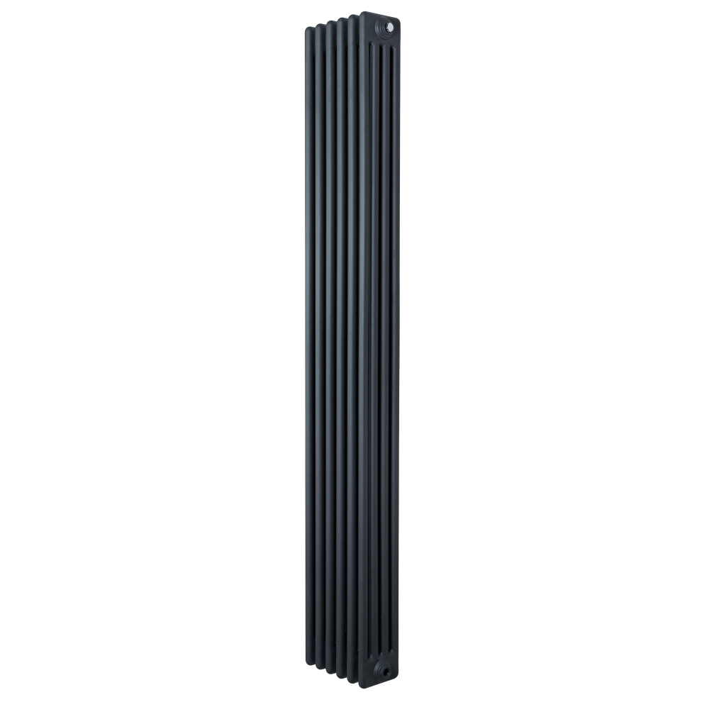 (Anthracite Grey, 1800Mm X 290Mm) Traditional 4 Column Radiator Modern Central Heating Heater Anthracite Grey 5056806827230