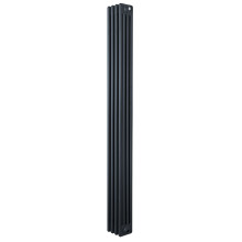 Röhrenheizkörper 4 Säulen – 1800mm x 200mm – Anthrazitgrau