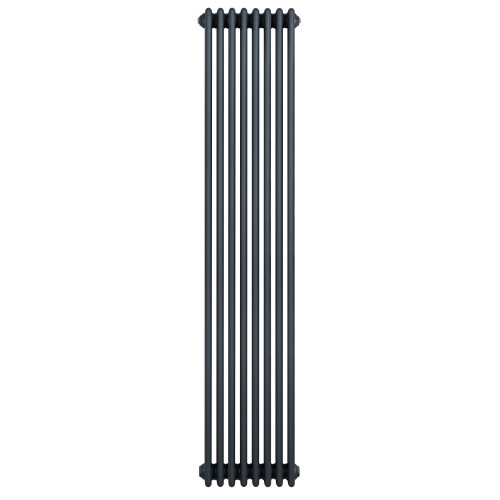 Röhrenheizkörper 4 Säulen – 1800mm x 380mm – Anthrazitgrau 1