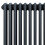 Röhrenheizkörper 4 Säulen – 1800mm x 380mm – Anthrazitgrau 3