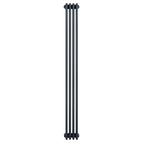 Röhrenheizkörper 4 Säulen – 1800mm x 200mm – Anthrazitgrau 1