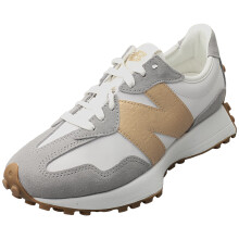 (36.5) New Balance 327 Damen Fashion Sneaker Grau Gold