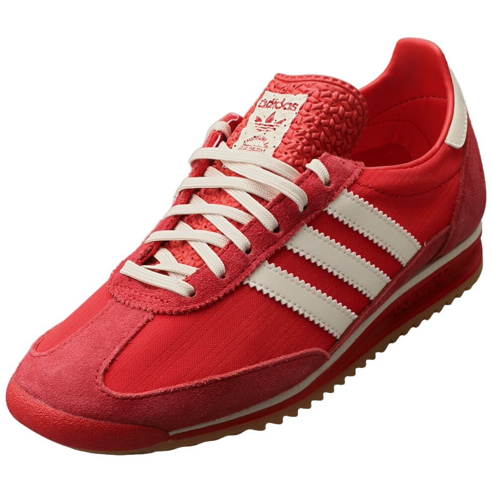 Adidas (7) Sl 72 Og Womens Fashion Trainers In Red White White,Red