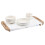 Cooks Professional Cooks Professional 4 Section Buffet Warmer | 7.2L | Nordic White 4