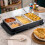 Cooks Professional Cooks Professional 4 Section Buffet Warmer | 7.2L | Black 3