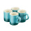 Cooks Professional Cooks Professional 4 Piece Espresso Cup Set | Teal 2