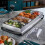 Cooks Professional Cooks Professional 5 Section Buffet Warmer | 9.6L | Silver 2