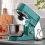 Cooks Professional Cooks Professional Multi Function 6.2L Stand Mixer | Teal / Rose Gold 3