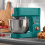 Cooks Professional Cooks Professional Multi Function 6.2L Stand Mixer | Teal / Rose Gold 4