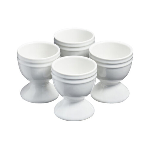 Cooks Professional Cooks Professional 4 Piece Egg Cup Set | White 1