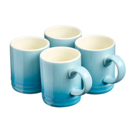Cooks Professional Cooks Professional 4 Piece Espresso Cup Set | Blue 1