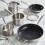 Cooks Professional Cooks Professional Tri-Ply 5 Piece Cookware Set 2