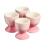 Cooks Professional Cooks Professional 4 Piece Egg Cup Set | Pink 2