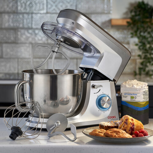 Cooks Professional Cooks Professional 7L Stand Mixer | Silver 1