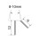 EUROSHOWERS EuroShowers Shower Seal (10mm) - 49400 2