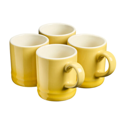 Cooks Professional Cooks Professional 4 Piece Espresso Cup Set | Yellow 1