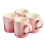 Cooks Professional Cooks Professional 4 Piece Espresso Cup Set | Pink 2