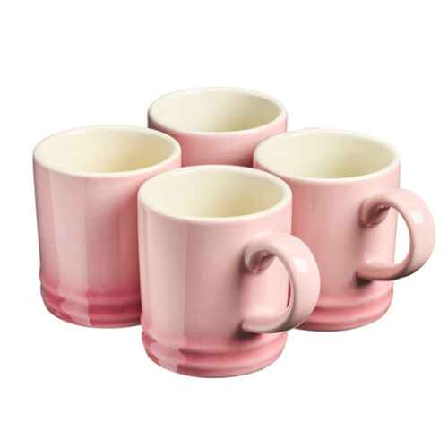 Cooks Professional Cooks Professional 4 Piece Espresso Cup Set | Pink 1