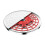 EUROSHOWERS EuroShowers WRAS Approved Fixed Self Clean ROUND Rainfall Overhead Shower Head - Chrome 2