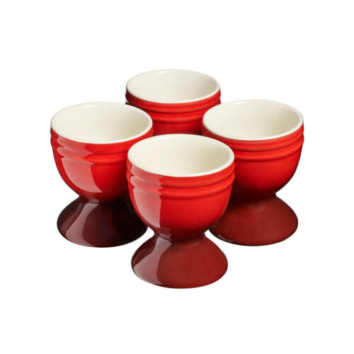 Cooks Professional Cooks Professional 4 Piece Egg Cup Set | Red 1