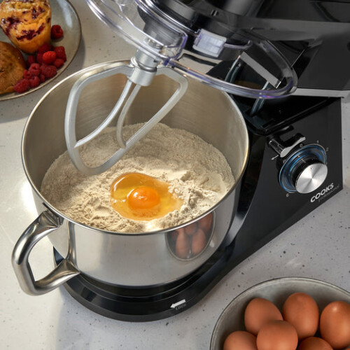 Cooks Professional Cooks Professional 7L Stand Mixer | Black / Silver 2