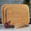 Cooks Professional Cooks Professional 3 Piece Bamboo Chopping Board Set with Stand 7