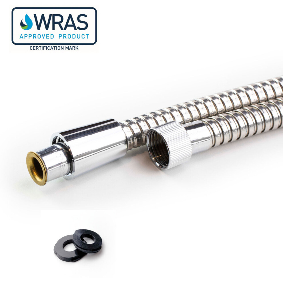 Euroshowers Wras Approved Simple 11 Shower Hose - 11Mm Bore - 175Cm